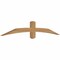 Ekena Millwork Bellingham Timber Gable Bracket, Western Red Cedar, 72"W x 12"H x 3 1/2"D x 3 1/2"F, 4/12 Pitch GBW072X12X0404BEL00SWR - alternate 4
